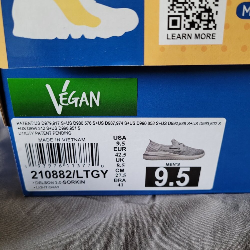 SKETCHERS HANDS FREE SLIP-INS SIZE 9.5 MENS